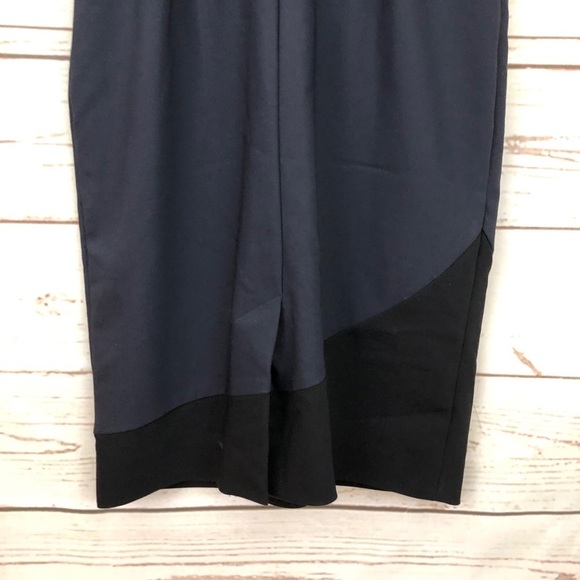 Preen Asymmetrical Colorblock Sheath Dress - Picture 6 of 8